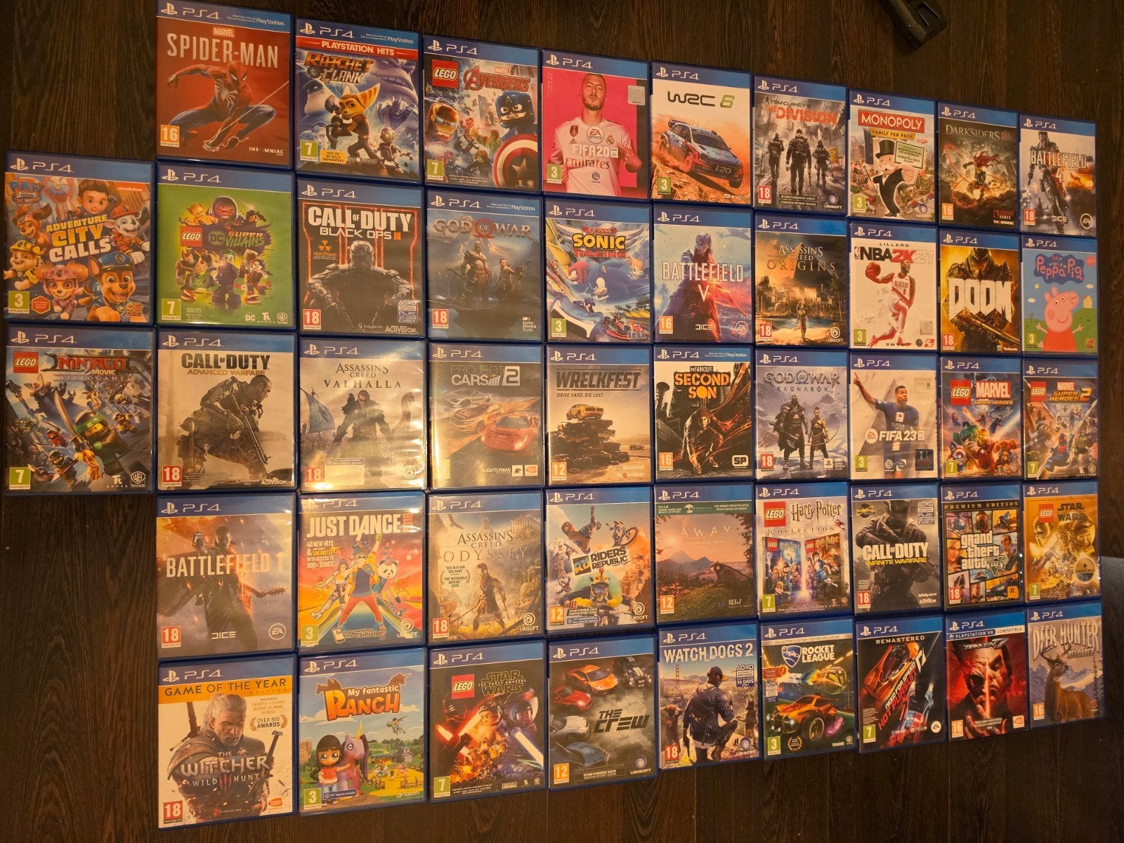 47 ps4 spelletjes, 2 ps consoles, 1 van 1TB en 1 van 500 GB, Games en Spelcomputers, Ophalen, Gebruikt, 1 TB, Original