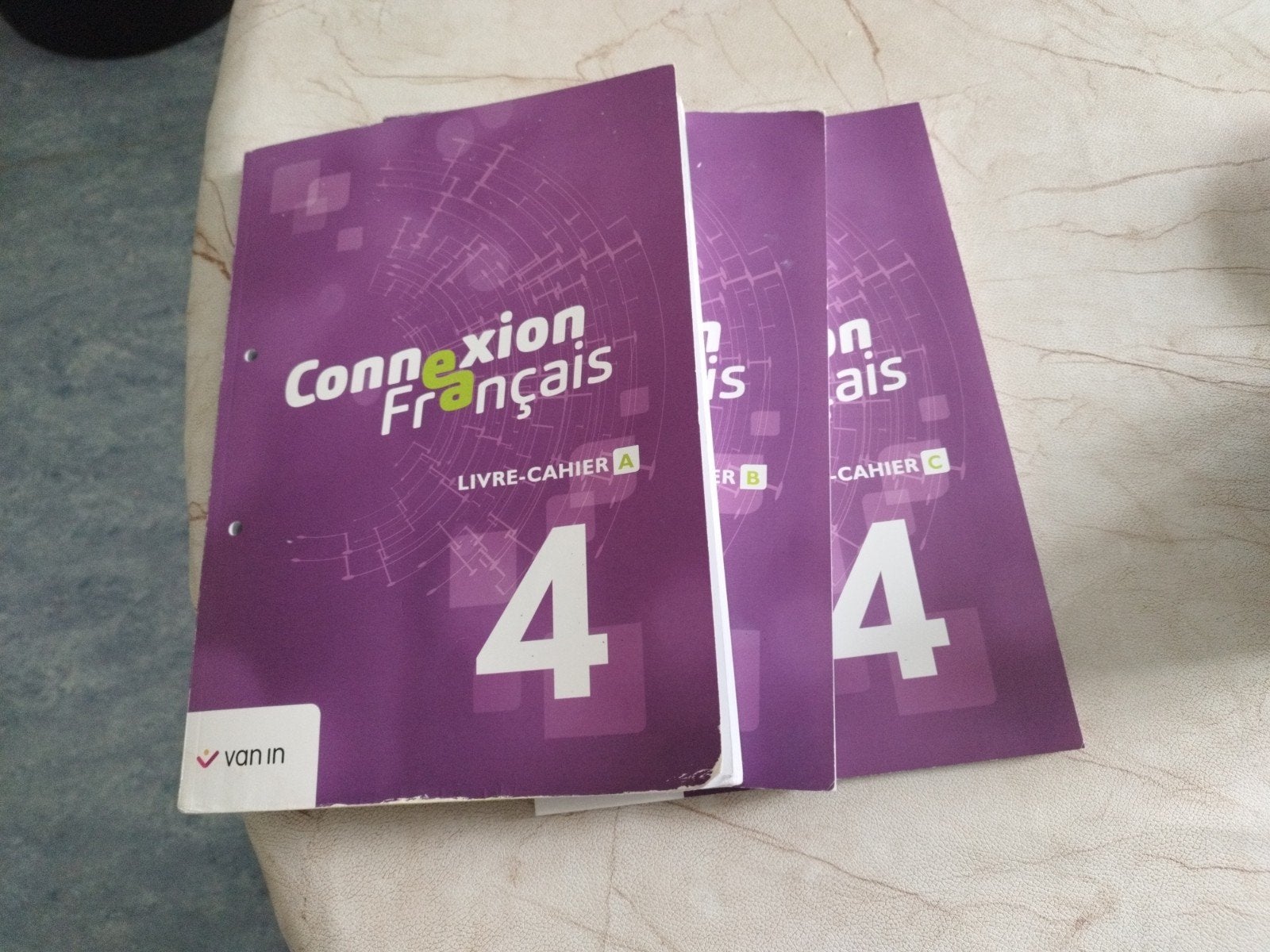 Connexion Français 4 - livre-cahier, Livres, Enlèvement ou Envoi, Français