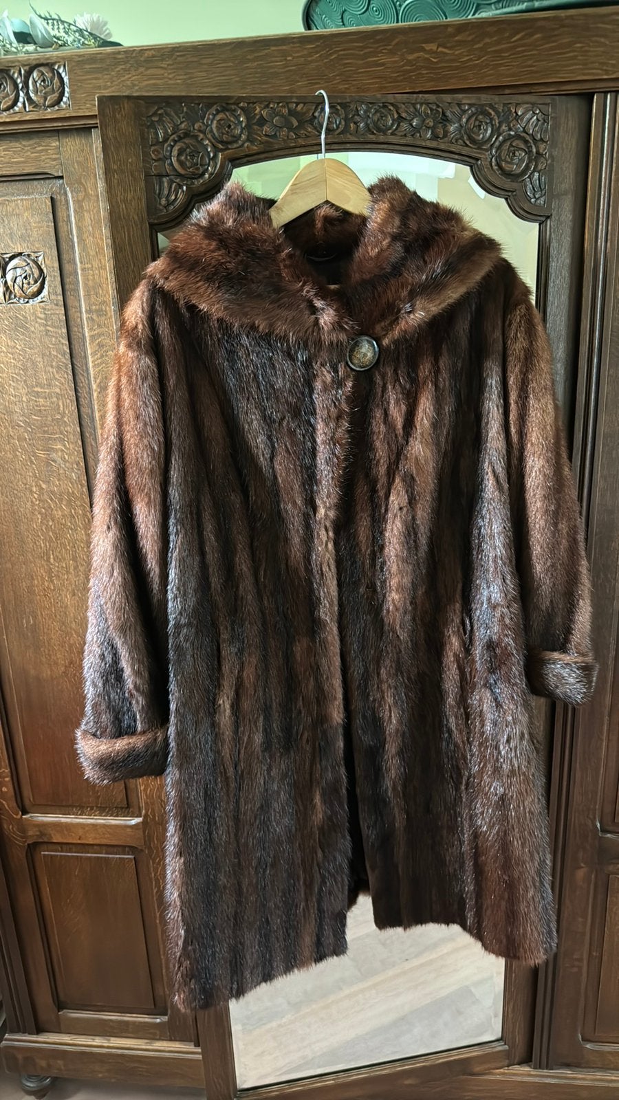 Pelsen jas vintage, Kleding | Dames, Jassen | Winter, Ophalen, Zo goed als nieuw