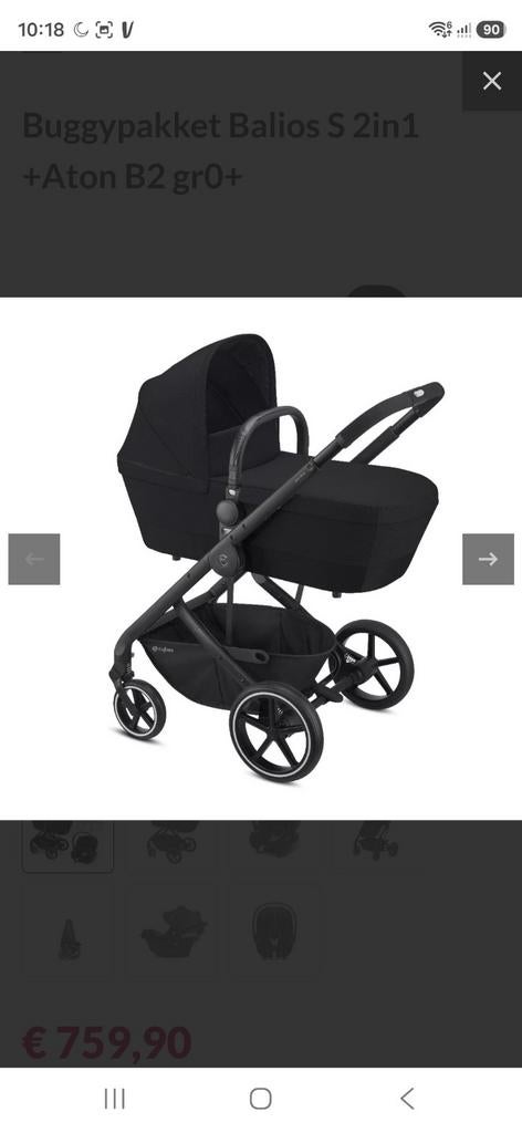 Baby buggy, Ophalen