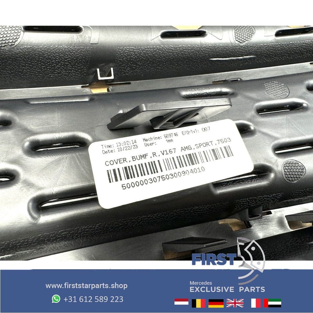 A1678857503 W167 AMG BUMPER ROOSTER RECHTS V167 C167 GLE 63, Gebruikt, -, Ophalen of Verzenden, -