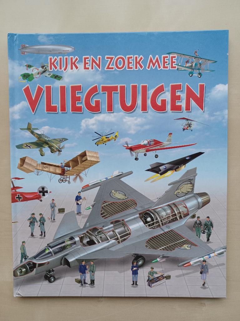 Vliegtuigen - Kijk en Zoek mee, Ophalen of Verzenden, Anja De Lombaert, Non-fictie