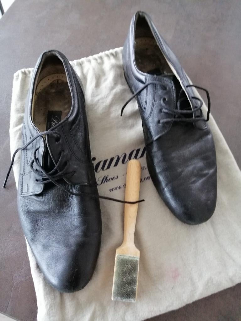 Heren Kalfslederen dansschoenen, Ophalen, Zo goed als nieuw, Schoenen