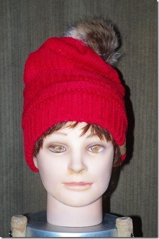 Nieuwe muts met pompon en pels, Vêtements | Femmes, Bonnets, Écharpes & Gants, Enlèvement ou Envoi, Neuf, Bonnet