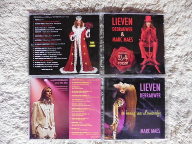 Lieven Debrauwer cd pakket, Cd's en Dvd's, Ophalen of Verzenden, Zo goed als nieuw, Levenslied of Smartlap