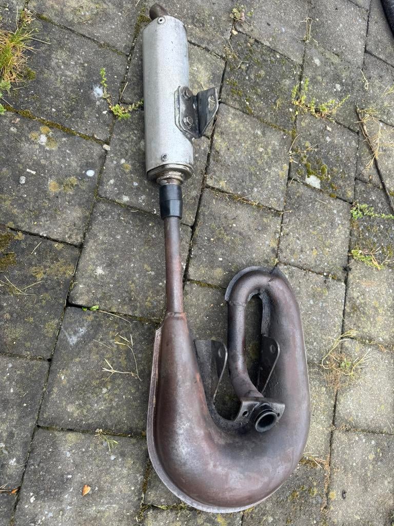 Originele leovinci uitlaat, Fietsen en Brommers, Ophalen of Verzenden, Gebruikt, Uitlaat