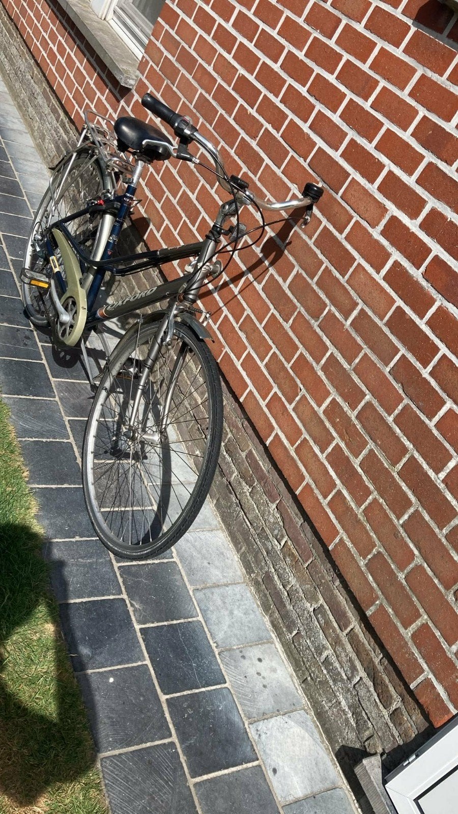 dames fiets mooie staar, Ophalen