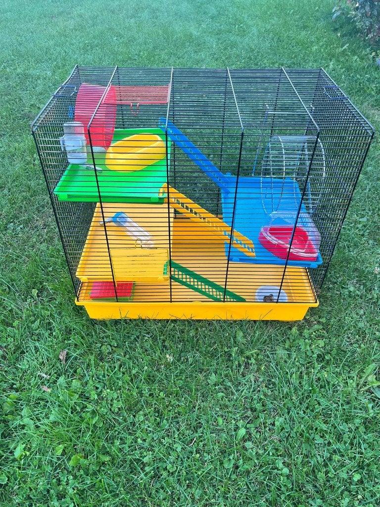 Cage à hamster - petit rongeur, Animaux & Accessoires, Moins de 60 cm, Cage, Comme neuf, Enlèvement