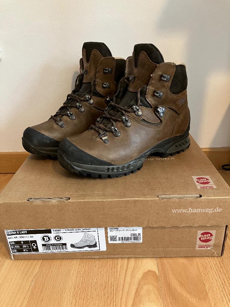 NIEUW: Wandelschoenen TATRA II LADY van HANWAG (maat 39,5), Ophalen, Zo goed als nieuw, Schoenen