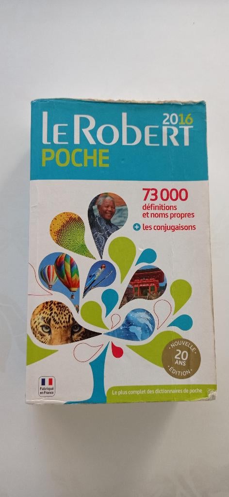 Dictionnaire Le Robert poche 2016, Enlèvement ou Envoi, Comme neuf