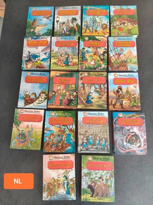 Collection « Les classiques » de Geronimo Stilton NL, Livres, Enlèvement ou Envoi, Comme neuf, Divers auteurs, Fiction général