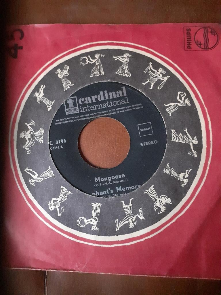 45T Elephant's Memory : Mongoose (Belpop), Ophalen of Verzenden