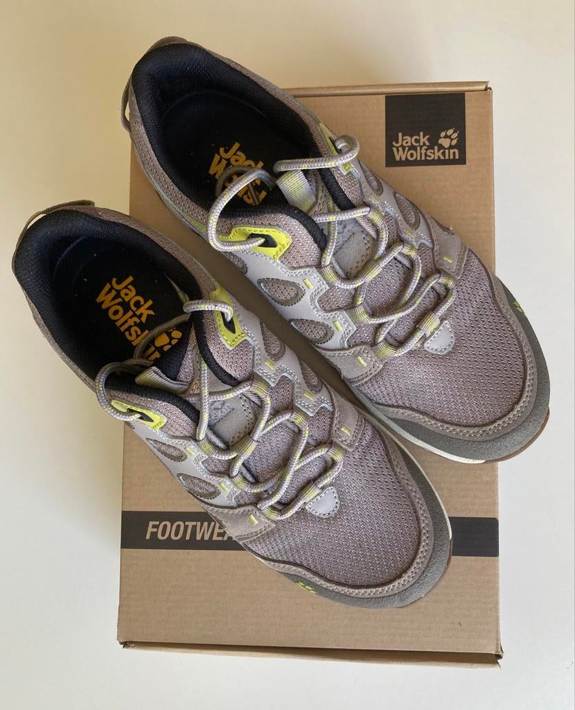Jack Wolfskin dames wandelschoenen maat 40, Nieuw, Jack Wolfskin, Grijs, Wandelschoenen