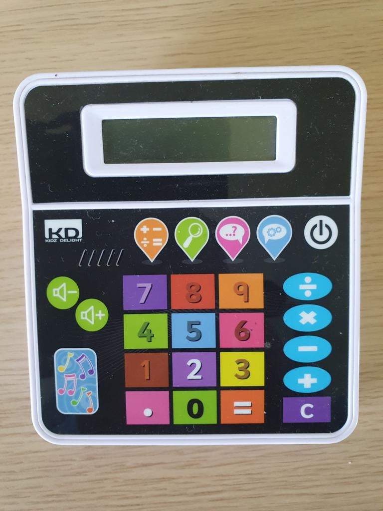 educatief rekenmachine voor kinderen, Kinderen en Baby's, Speelgoed | Educatief en Creatief, Ophalen, Zo goed als nieuw, Rekenen