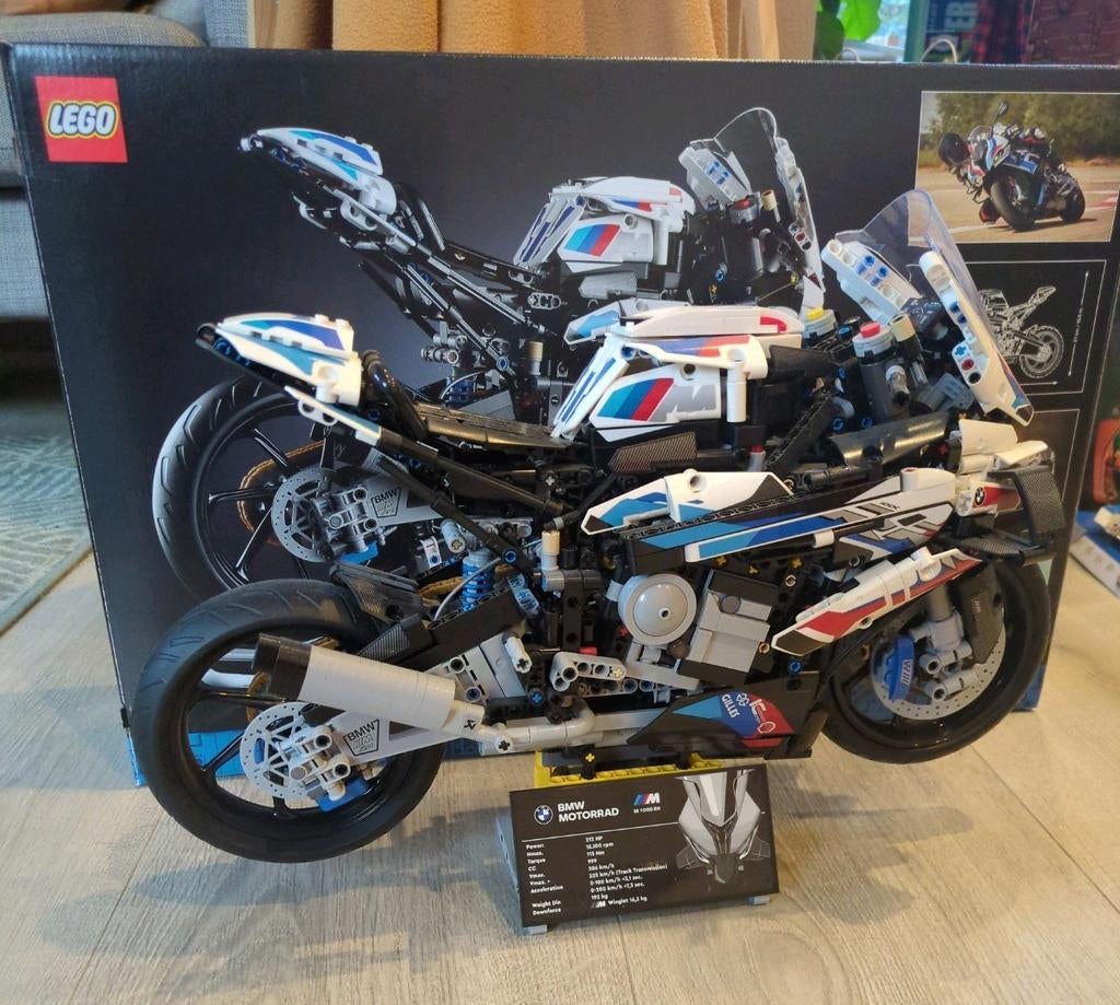 🚨42130 LEGO X BMW S1000RR Lego set met doos en handleiding., Ophalen, Nieuw, Lego