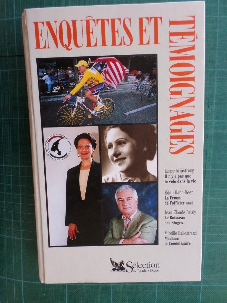 Enquêtes et témoignages–2001-Condensés de 4 romans- 540 p, Enlèvement ou Envoi, Utilisé, Société, Divers