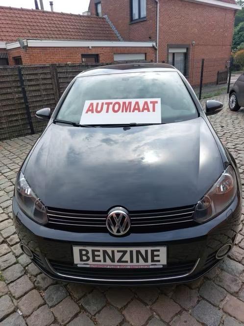 Volkswagen Golf/2009/1.4benz./140k km/Automaat/€ 8.500, Auto's, Automaat, Parkeersensor, Zwart, Bedrijf