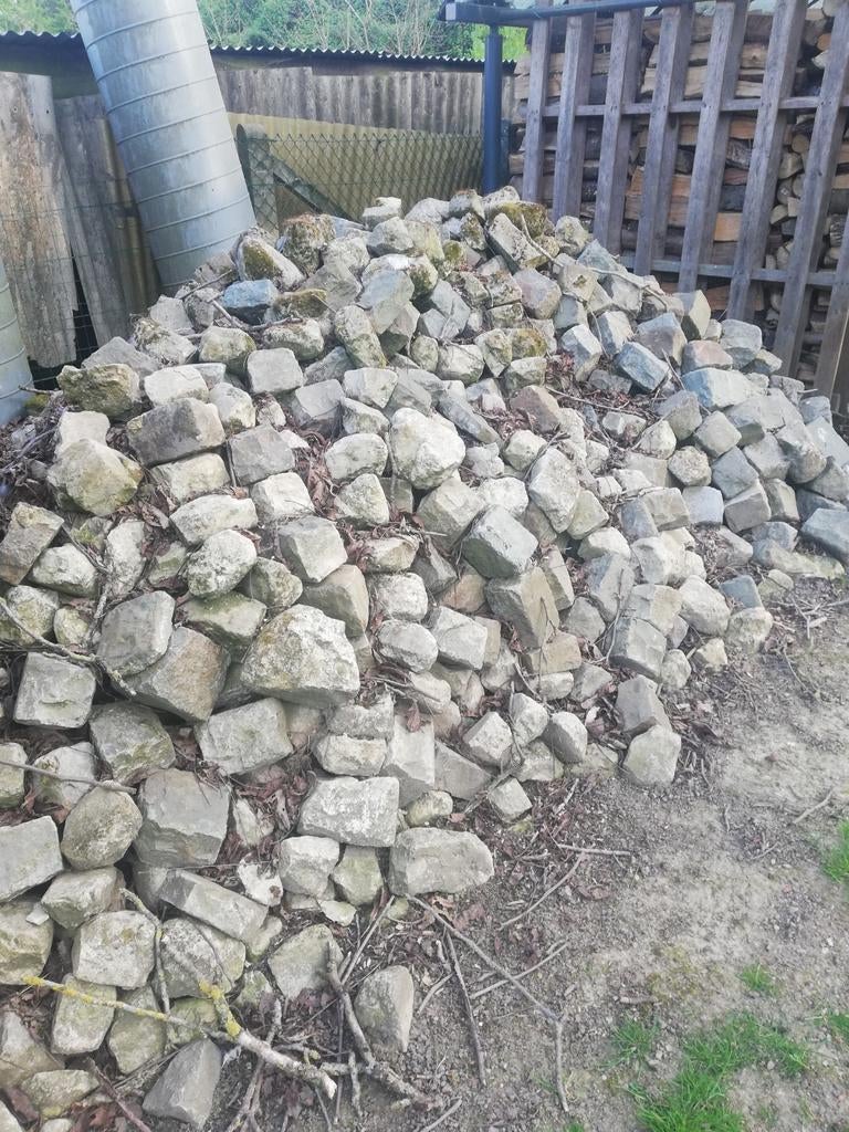 Pavé de rue., Jardin & Terrasse, Gravier, Rochers & Caillasse, Enlèvement, Utilisé