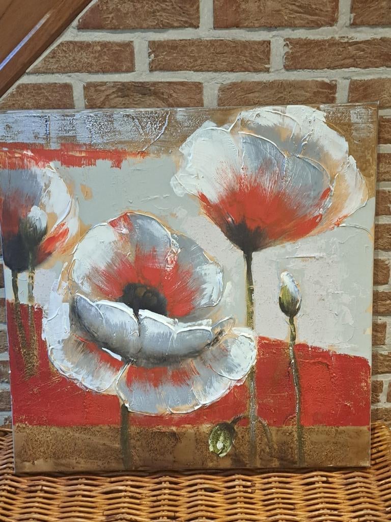Moderne kader met reliefmoet weg, Antiek en Kunst, Kunst | Schilderijen | Modern, Ophalen