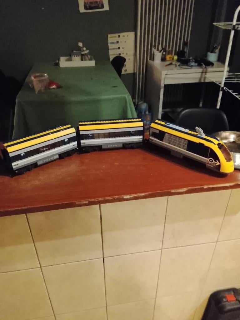 Lego trein, Enlèvement, Comme neuf, Ensemble complet, Lego