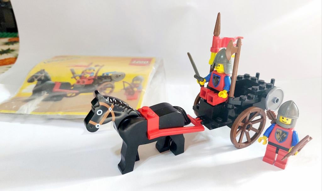 Lego Castle 6022 - Paardenwagen - vintage, Ophalen of Verzenden, Gebruikt, Lego