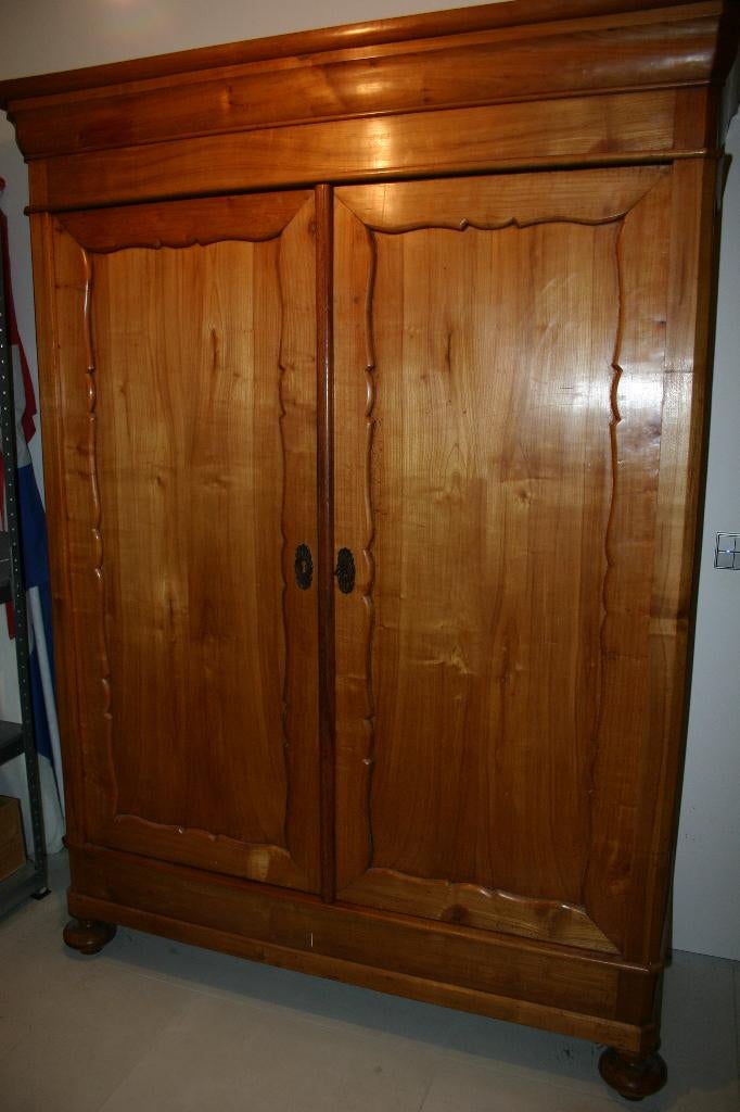 Antieke Biedermeier meidenkast kersenhout Bezorging mogelijk, Antiek en Kunst, Ophalen
