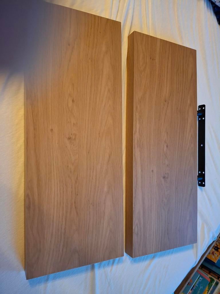 Zwevende legplanken, 2 stuks, Ophalen