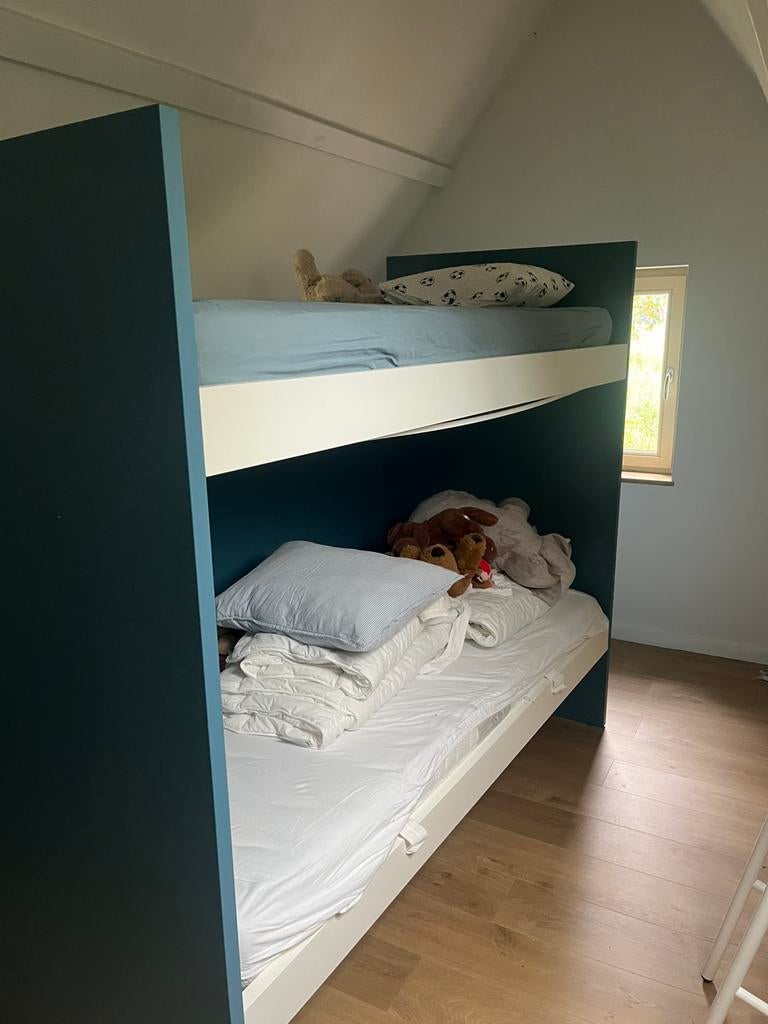 Hoogslaper met 2 matrassen, Ophalen, Zo goed als nieuw, Hoogslaper