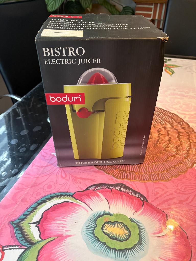 Extracteur de jus, presse fruits neuf Bodum, Elektronische apparatuur, Ophalen of Verzenden, Nieuw