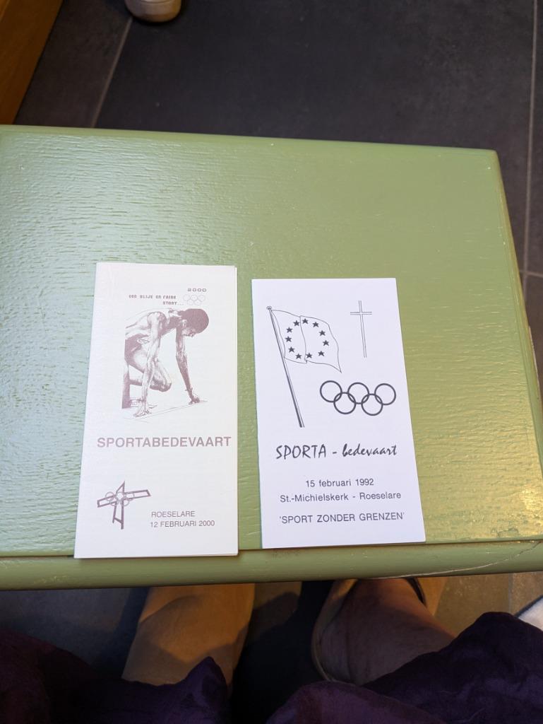 Sporta bedevaart - Roeselare, Verzamelen, Ophalen of Verzenden, Bidprentje
