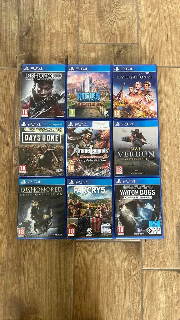 Jeux PS4, Enlèvement ou Envoi, Utilisé