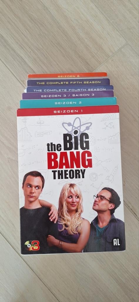 The Big Bang Theory seizoen 1 tot en met 6., Cd's en Dvd's, Ophalen of Verzenden, Zo goed als nieuw