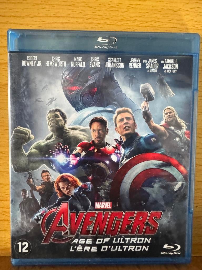 BD AVENGERS - AGE OF ULTRON, Cd's en Dvd's, Blu-ray, Zo goed als nieuw, Ophalen of Verzenden
