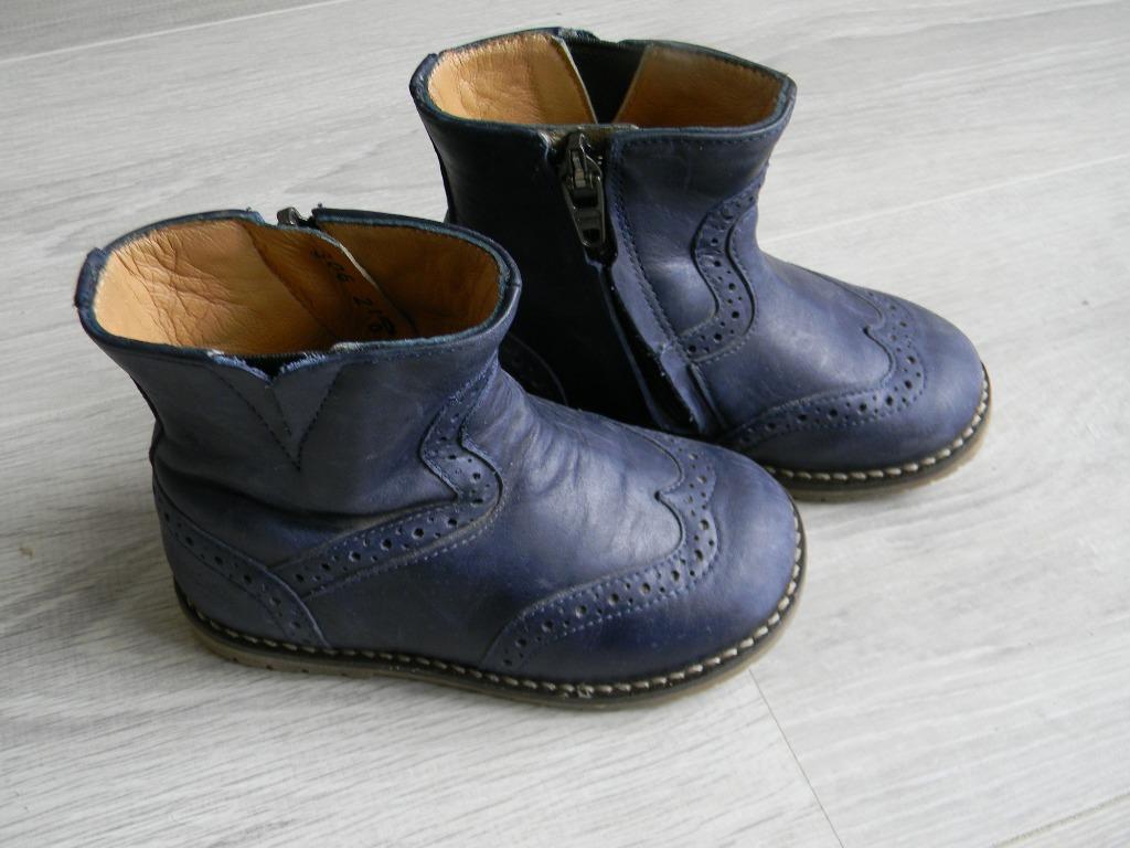 blauwe laarzen maat 21 merk pom d'api   als nieuw, Bottes, Comme neuf, Enlèvement, POM D'API