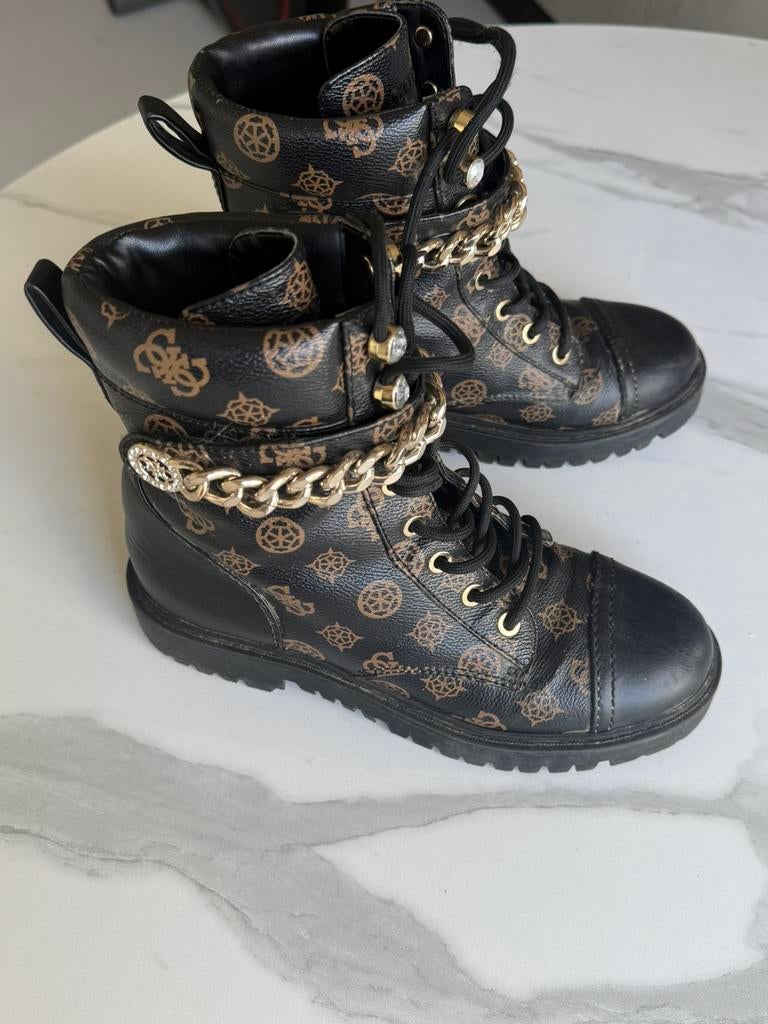 Guess,maat 37, Enlèvement ou Envoi, Boots et Botinnes, Porté, Noir
