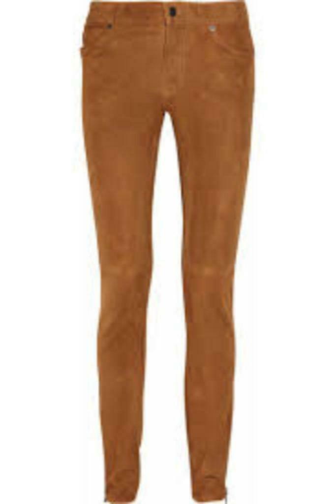 ZGAN "brushed leather" skinny van Zadig & Voltaire Deluxe 36, Overige kleuren, Verzenden, Zo goed als nieuw, Maat 36 (S)