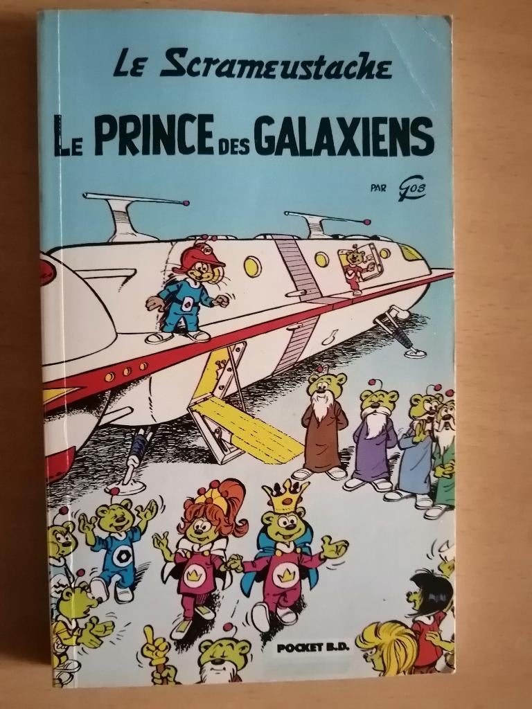 BD Poche Le scrameustache 10. Le prince des Galaxiens de GOS, Enlèvement ou Envoi