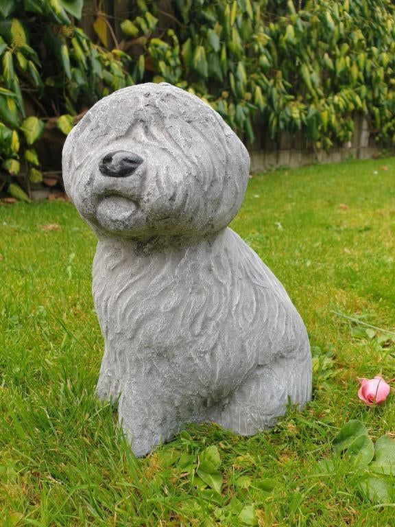 tuinbeeld van een hond , schapendoes, Enlèvement ou Envoi, Neuf