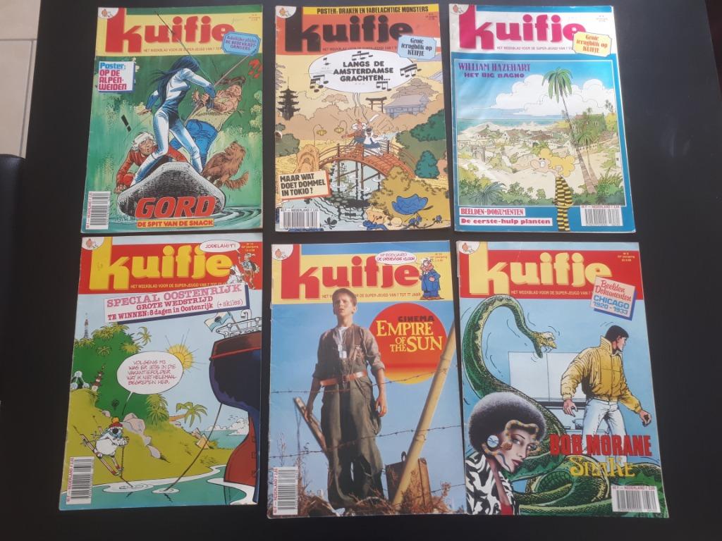 22 striptijdschriften: Kuifje, Robbedoes en Tintin, Plusieurs BD, Enlèvement ou Envoi, Utilisé