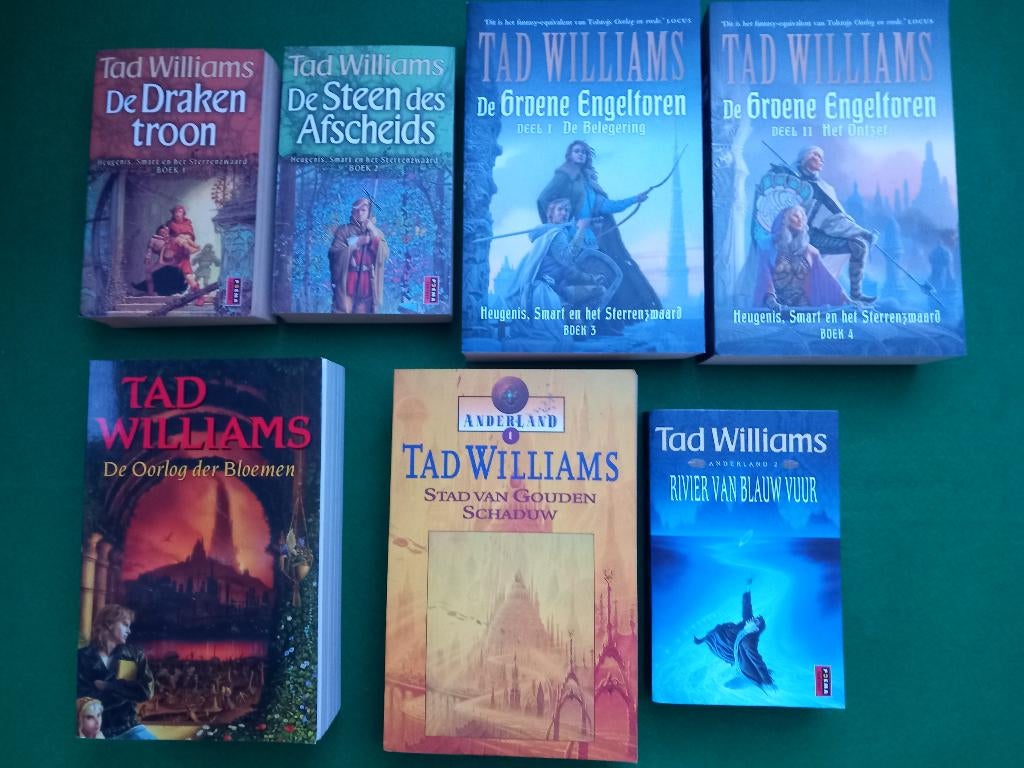 Tad Williams boeken, Ophalen, Zo goed als nieuw, Tad Williams