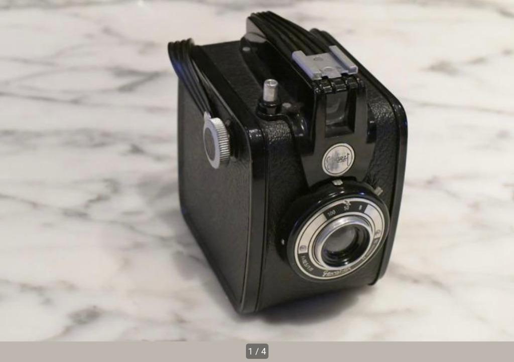 Agfa Gevabox met tas, Ophalen of Verzenden, 1960 tot 1980, Fototoestel