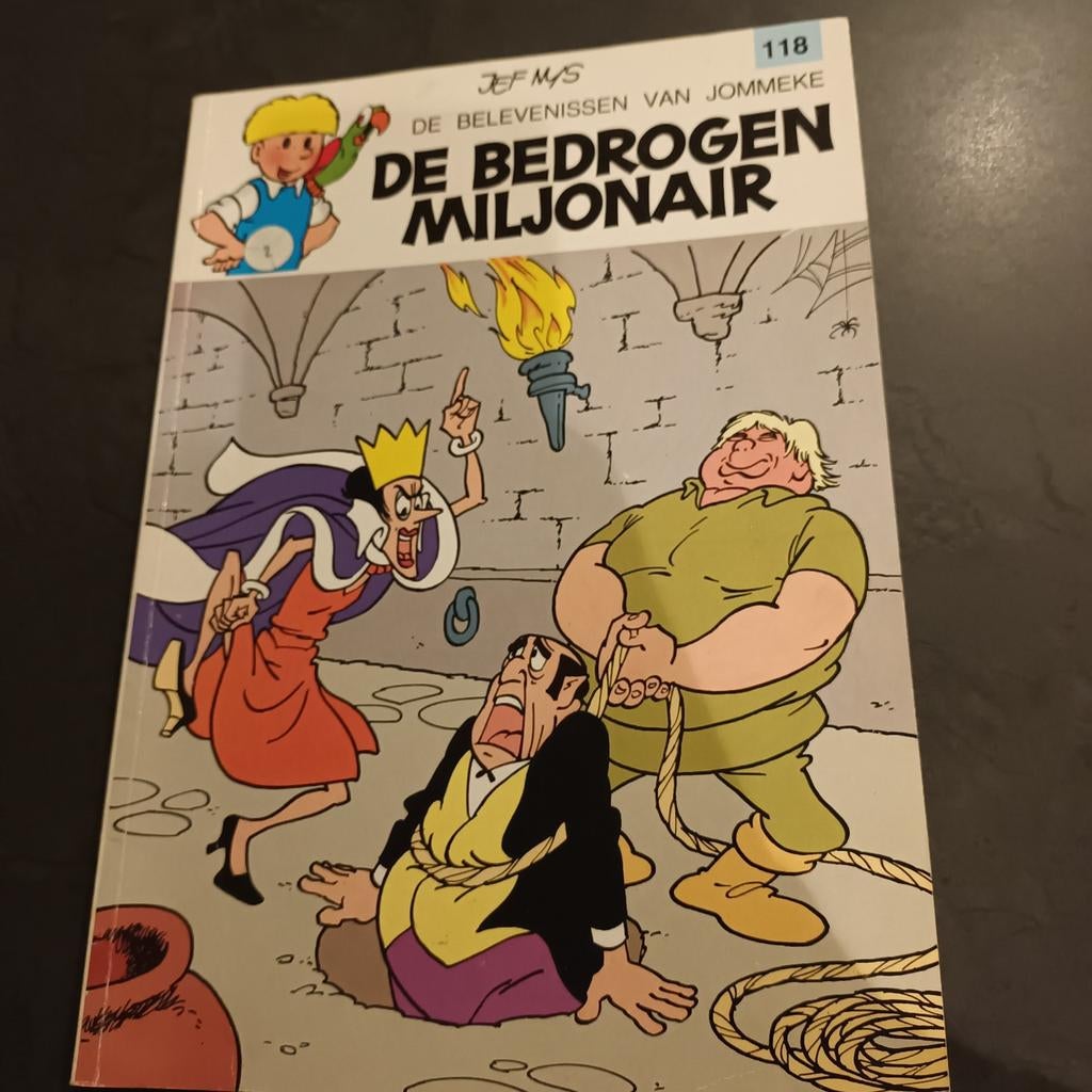 Jommeke - De bedrogen miljonair - nr 118, Enlèvement ou Envoi, Comme neuf, Jef Nys