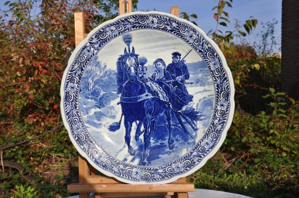 §  grand plat mural petrus regout maastricht delft  (36), Enlèvement ou Envoi