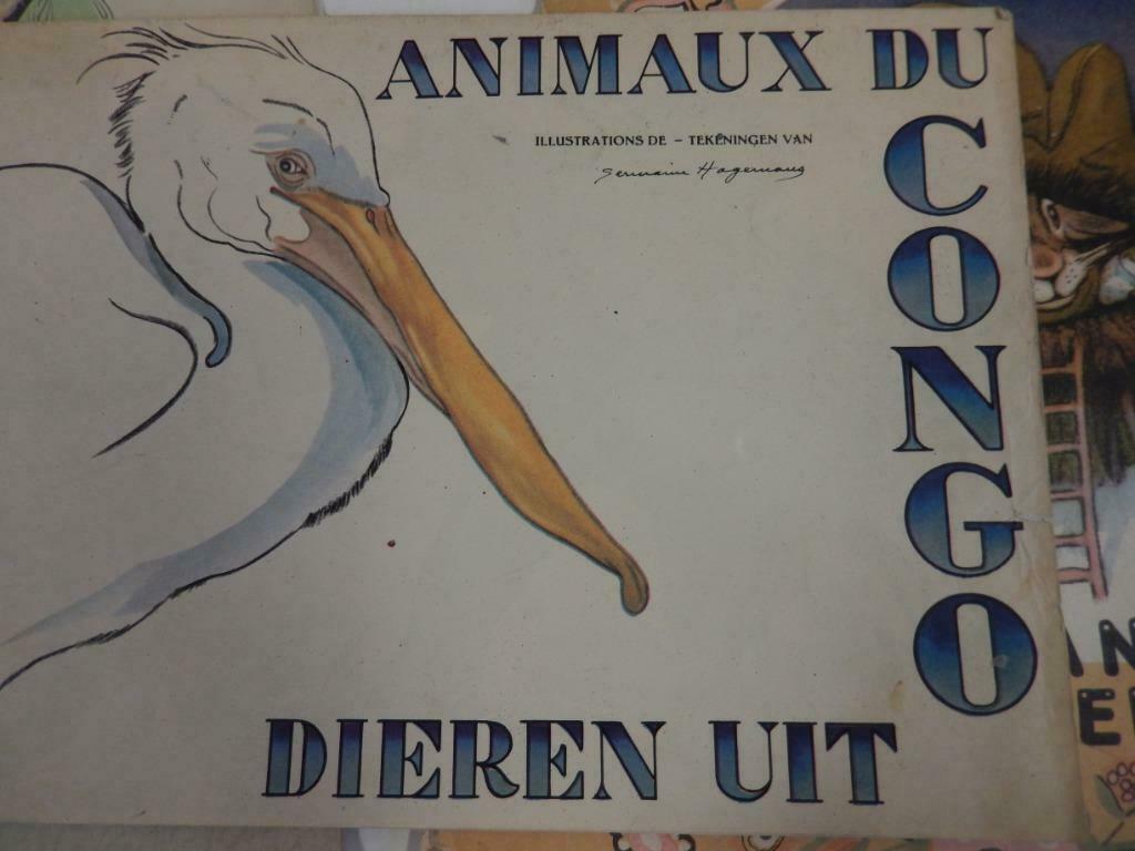 "Animaux du/Dieren uit CONGO" Germaine HAGEMANS, Ophalen of Verzenden, Gelezen, Overige onderwerpen, Germaine HAGEMANS
