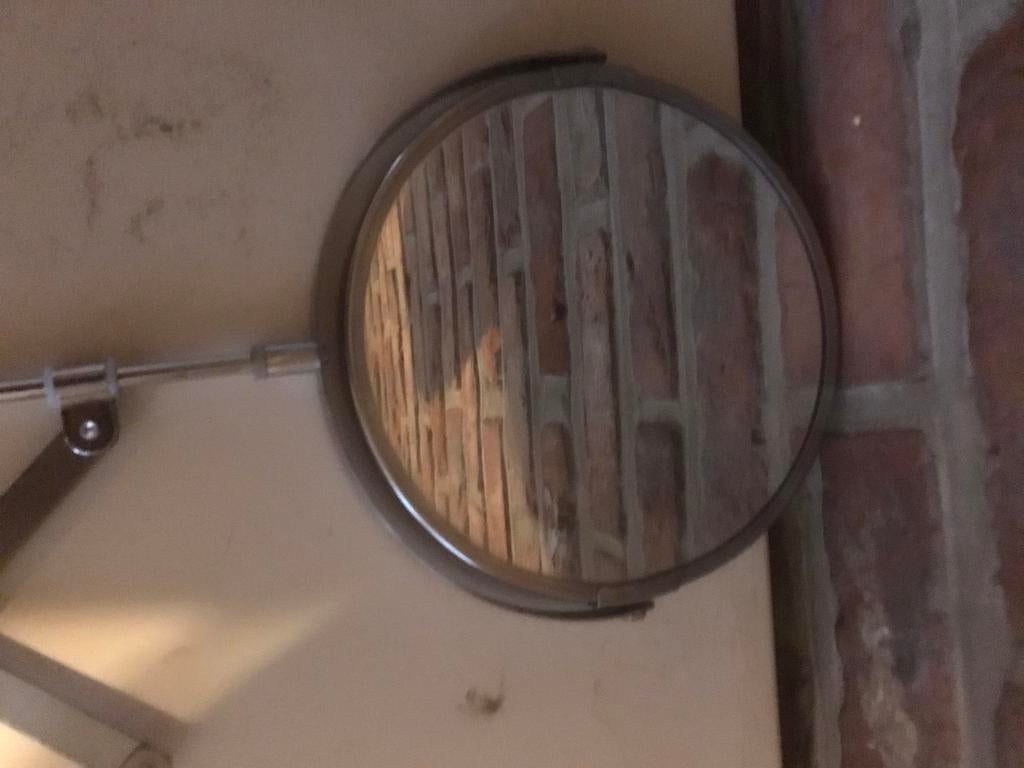 Muurspiegel, Ophalen of Verzenden, Zo goed als nieuw, Rond