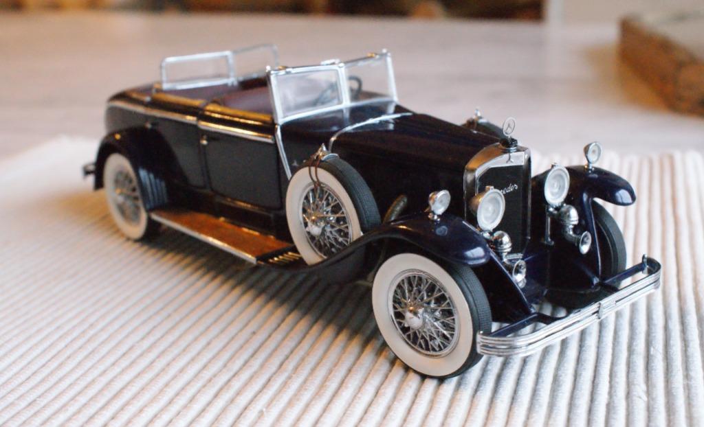 Mercedes Modèle K 1926, cabriolet, Franklin Mint 1:24, Enlèvement ou Envoi, Comme neuf, Voiture, Autres marques