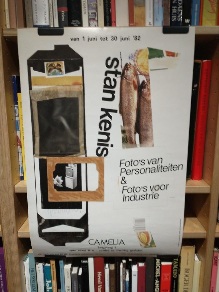 Stan Kenis affiche 1982, Ophalen of Verzenden