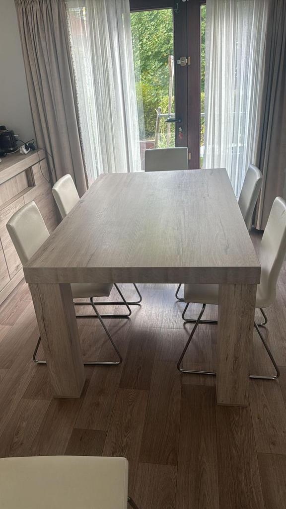 Table à manger plus buffet et chaises, Enlèvement ou Envoi, Comme neuf