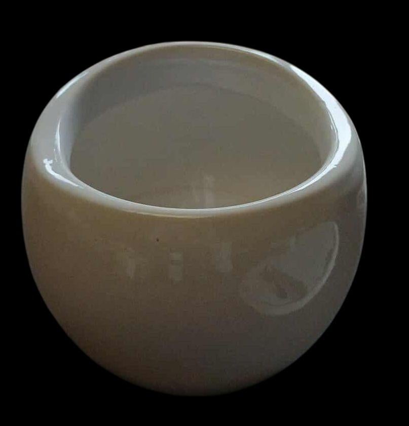 Cache pot blanc, Enlèvement ou Envoi, Comme neuf, Blanc
