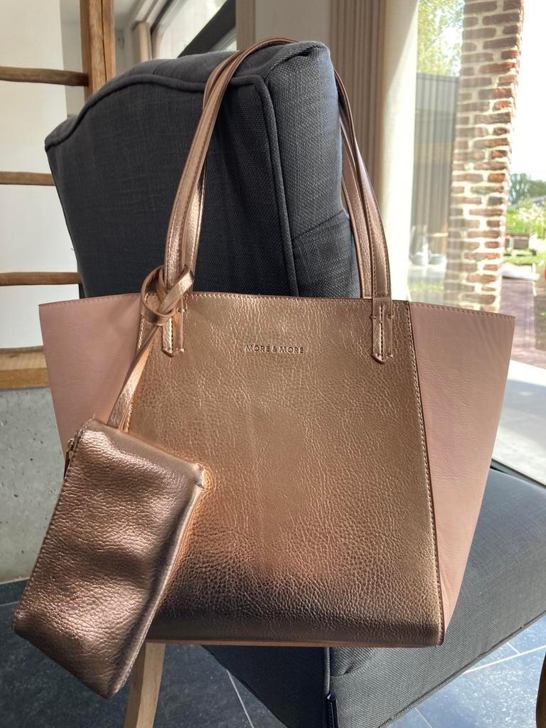 Damestas. More & More. (Nieuw), Handtassen en Accessoires, Tassen | Damestassen, Ophalen of Verzenden, Nieuw, Roze, Handtas